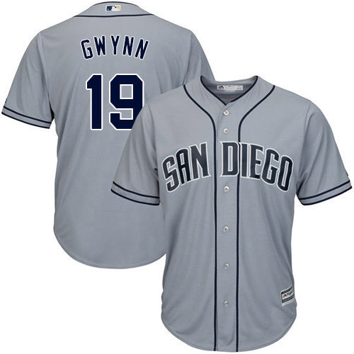 Youth San Diego Padres Tony Gwynn Replica Road Jersey - Gray